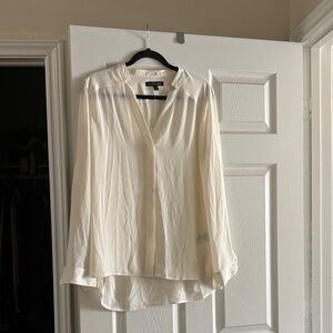 Banana Republic Cream Women's Blouse